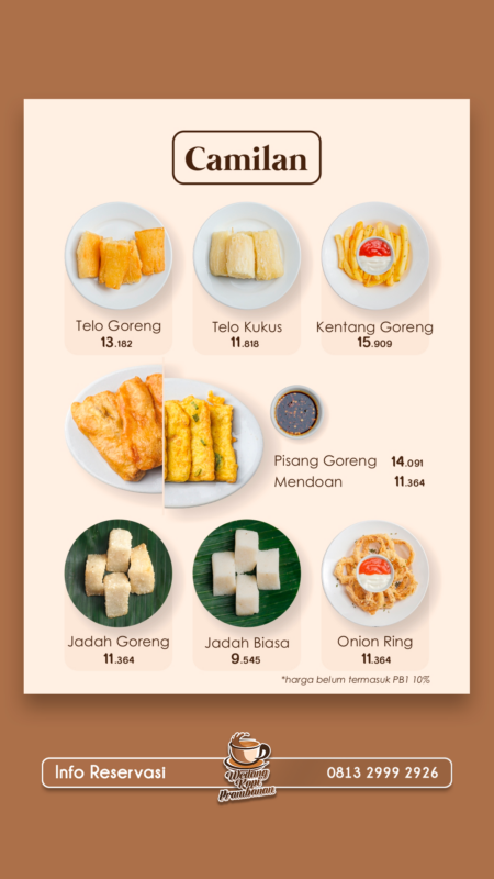 Wedang Kopi Prambanan