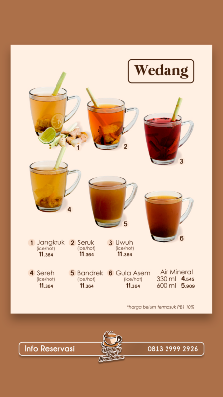 Wedang Kopi Prambanan